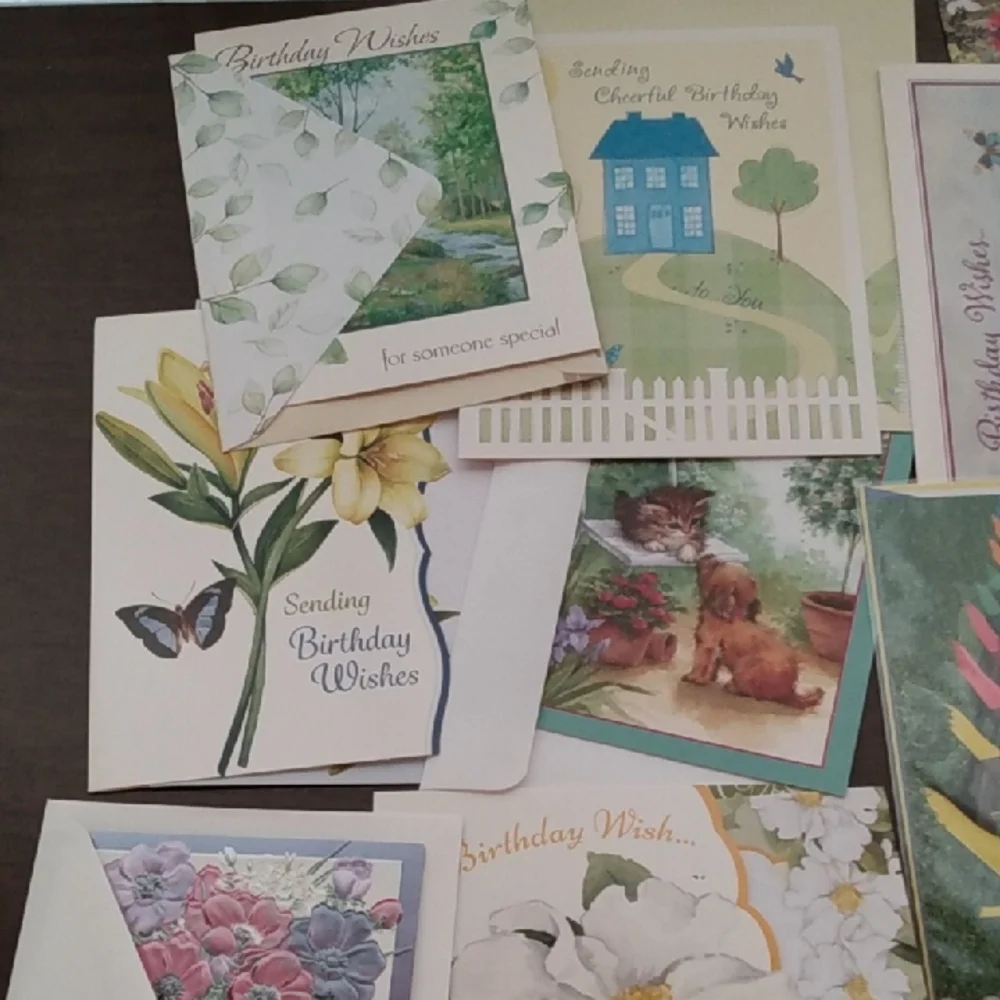Bundle 30 Assorted Greeting Cards with Matching Envelopes For Various Occasions